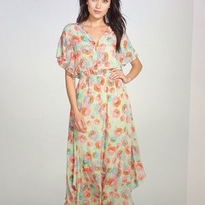 Ella Moss ✨ Silk Floral Maxi